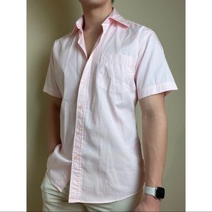 Men’s Pink Button Up Shirt